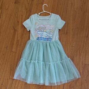 Cat & Jack Mint Green Cinnamoroll Kids Dress